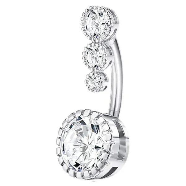 Sterling Silver Belly Button Rings Navel Piercing S123