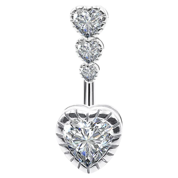 Sterling Silver Belly Button Rings Navel Piercing S20