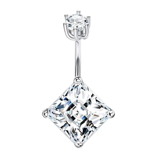 Sterling Silver Belly Button Rings Navel Piercing S214