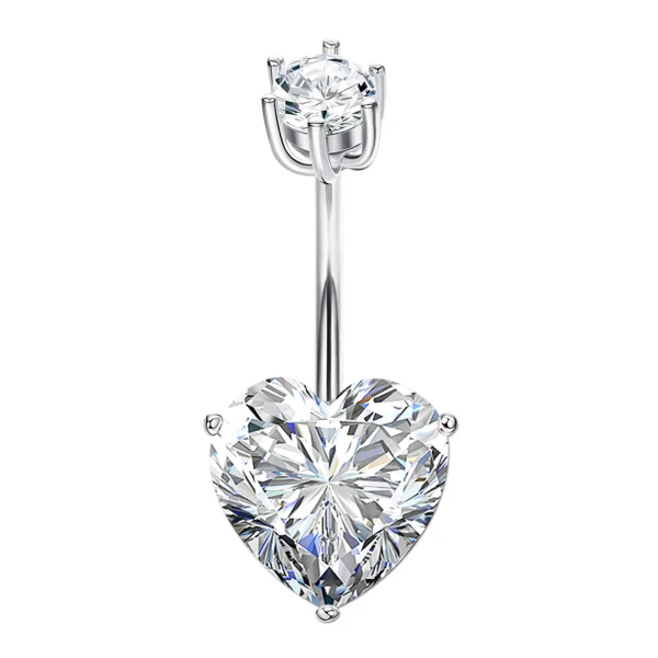 Sterling Silver Belly Button Rings Navel Piercing S87
